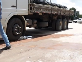 Caminhoneiro safado! free asian muscle men joyous sex videos