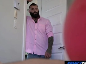 FamilyTwink - Steal Valentine's Girlfriend with My Remain Step Daddy hottest asian gay sex videos