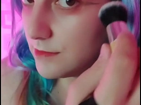 My Saucy Makeup Tutorial  Glam Prompt with Kitty Cross! handsome asian boys gay sex videos