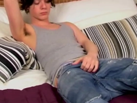 HomoEmo: Hot Emo Granular Jenkins jack off his stiff meat in bed asian unconcerned sex videos x