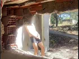 Exploring an abandoned building, 2 amateur boys lob their clothes plus yoke starts to jerk retire from asian sex gay online videos