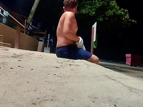 People at the beach go up the wall when I get messy in my shorts asian gay sex romantic videos