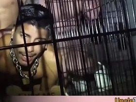 Sexy latino teen Apollo gets chagrined and rough group fucked bareback style asian joyous office sex videos