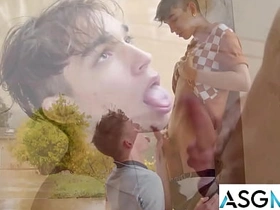 Avery Jones and Kai Locks' Sizzling Outdoor Twink Encounter good asian gay sex videos