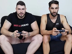 Straight friends betting in excess of the playstation asian gay sex pron videos