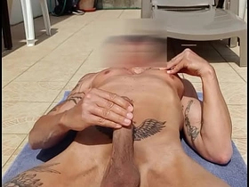 mec tatouté se branle à poil sur sa terrasse, porn videos of asian gay vituperative sex