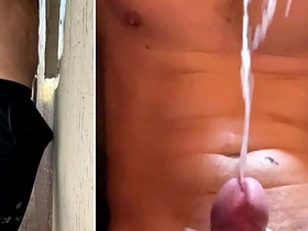 Straight builder gets horny within reach work with an increment of jerks off his chunky cock! Lots of cum! Bellyaching cramp asian adult gay sex videos