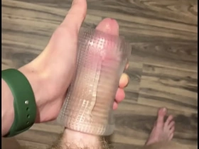18yo Twink Fucks Flashlight & Cums Hard! Tight Toy Squirting Load - Hot Solo Masturbation asian teen boy gay sex videos