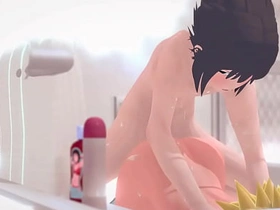 Naruto Yaoi -Sasuke fuck Naruto in bathtube - Asian Japanese Manga Anime Hentai Gay Porn asian man and gay sex videos