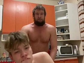 An wrathful Russian bear fucks a 19-year-old twink in the kitchen gay sex teenagers asian videos