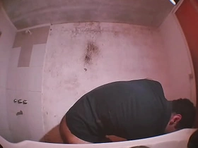 Masturbacion en el Baño - Camara mirando hacia arriba - Porno Argentina - Pene Grande - acabada como si te acabara en la cara - Grabado con lente ojo de pez asian gay sex videos in asiangaysite