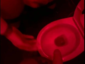 Amateur boy watches his friend pee in the club's toilets, lends him a helping hand and gets hard... rough asian careless sex videos