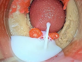 Cumming on Your Cock with Camera Median Pussy - ASMR 4k asian china gay boy sex videos