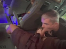 Blowjob from a stranger on an obstacle bus and a huge cumshot in a caravanserai free asian muscle men gay sex videos