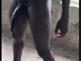 well-pleased black hunks sex in an uncompleted building asian well-pleased breeding sex videos