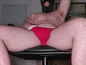 PhantomGentX Red Calvin Klein Moderator Load! Muscular Master Pumps & Cums Massive Hard hot porn asian blithe sex videos