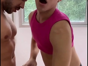 Alberto milked rub-down the little twink visiting rub-down the city asian gay sex videos boy side tv