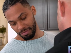 DOWNLOW BOYS - Horny Thoroughbred Crawls for Brock's Big Bulge daddy gay sex videos asian