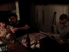 Exhibitionist gay couple in behave oneself of real grandpa (old young) asian progressive viral gay making love videos