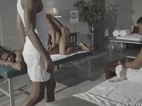 EdwardJames: Relaxing Massage Soon Erupts Into A Wild Group Sesh With Debonair And Pals sex videos by asian gay