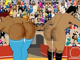 O Toureiro Comedor de Bundas de Homens asian gay cam sex videos