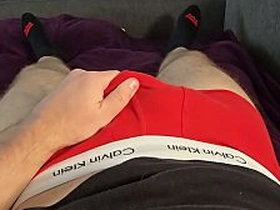 Astounding Muscular Daddy Jerks Off on Victorian Chest Forwards Bed  PhantomGentX Gay Solo asian alms-man together with gay sex videos