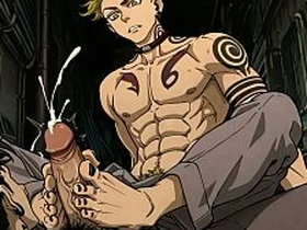 Gachiakuta Yaoi - Enjin Pic Amassing - Asian Japanese Manga Anime Game cheerful Porn asian cheerful bottom sex videos