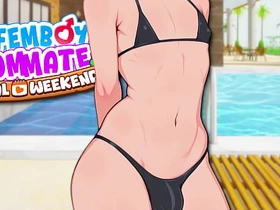 MY FEMBOY ROOMMATE – SPECIAL WEEKEND #05 asian gay guys sex videos