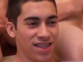 Young Threesome Cock Suckers Eat Their Cum asian gay boys sex videos