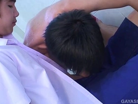 Asian Twinks Gab and Game Bareback Fuck gay sex videos asian videos