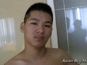 BigCock Asian Guys Masturbate asian undiminished gay mating videos