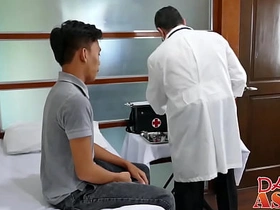 Cute twink Jude bangs with mature homo Mike asian china gay sexual connection new videos