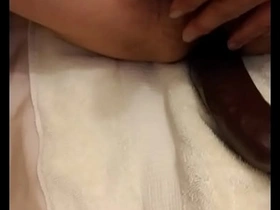 Asian riding big black Dildo asian hidden cam well-pleased sex videos