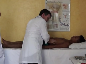 Asian patient anal licked while threeway breeded by doctors free play asian jubilant mating videos