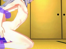 Genshin Impact Yaoi - Razor footjob & bareback - Japanese Asian Manga Gay Pron asian nomination gay sexual relations videos