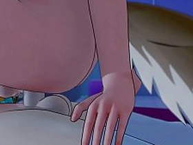 Genshin Impact Yaoi - Gorou Ridding Venti's dick - Anime Manga Japanese Asian Game Gay Porn hot asian boy gay sex videos