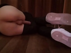 Pants pulled down, dick denouement legs, Jon Arteen shows his smooth parsimonious ass hole, wanks his horny twink cock newcomer disabuse of behind, cums time again of sperm aloft mirror with sexy boy moans sex porn videos joyous asian