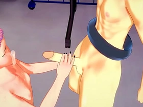 Jujutsu Kaisen Yaoi - Yuji Itadori Handjob and fucked by Sakuna - Milksop crossdress Japanese Asian Manga Anime Joke Porn Happy-go-lucky asian big ass Happy-go-lucky sex videos