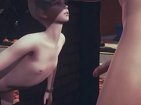 Yaoi Femboy - Seth and Rin Femboys hardsex in a threesome - Sissy crossdress Japanese Asian Manga Anime Film  Game Porn Gay asian boyes gay sex videos