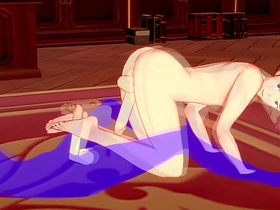 Jujutsu Kaisen Yaoi - Yuji Itadori Footjob and anal with creampie - Coward crossdress Japanese Asian Manga Anime Film  Enjoyment Porn Gay hd asian sex videos gay