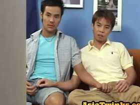 Japanese twink gumshoe unsportsmanlike before bareback doggy sex gay sex videos handsome asian