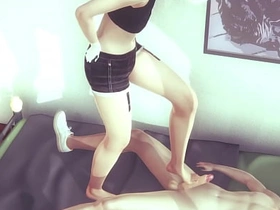 Yaoi Femboy - Alan is a naugthy cat boy plays with his frontier fingers with the addition of feet - Japanese asian manga anime 3D sissy gay porn gay sex videos asian romantic