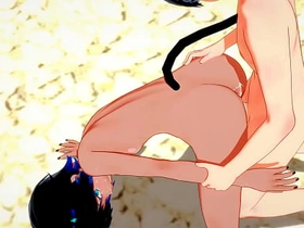 Yaoi - Catboy x Foxboy bareback twice - Poltroon crossdress Japanese Asian Manga Anime Parka  Game Porn Gay asian cricket gay sex videos